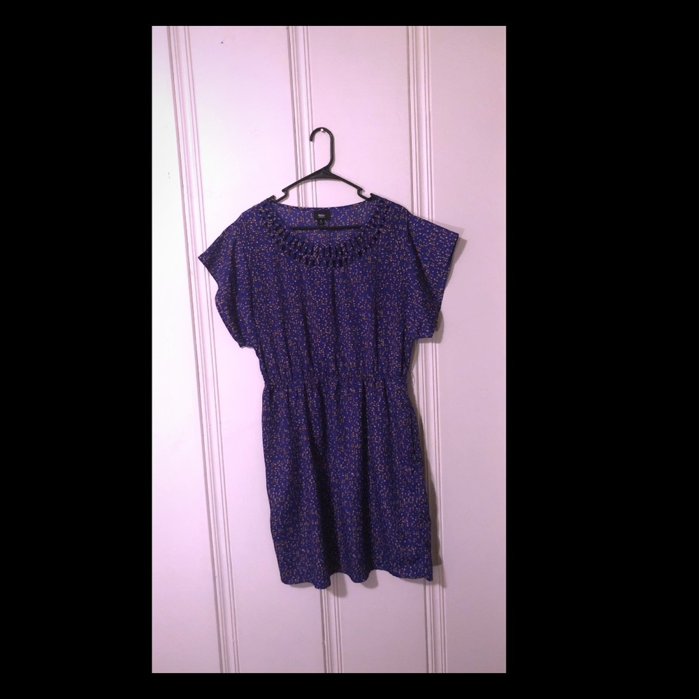 Short Sleeve Dress With Pockets
